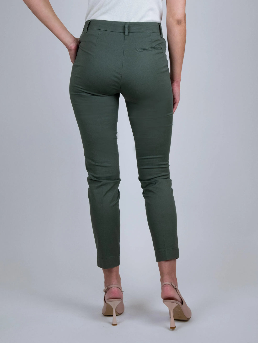 PANTALONE A SIGARETTA IN COTONE