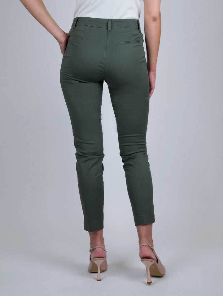 PANTALONE A SIGARETTA IN COTONE