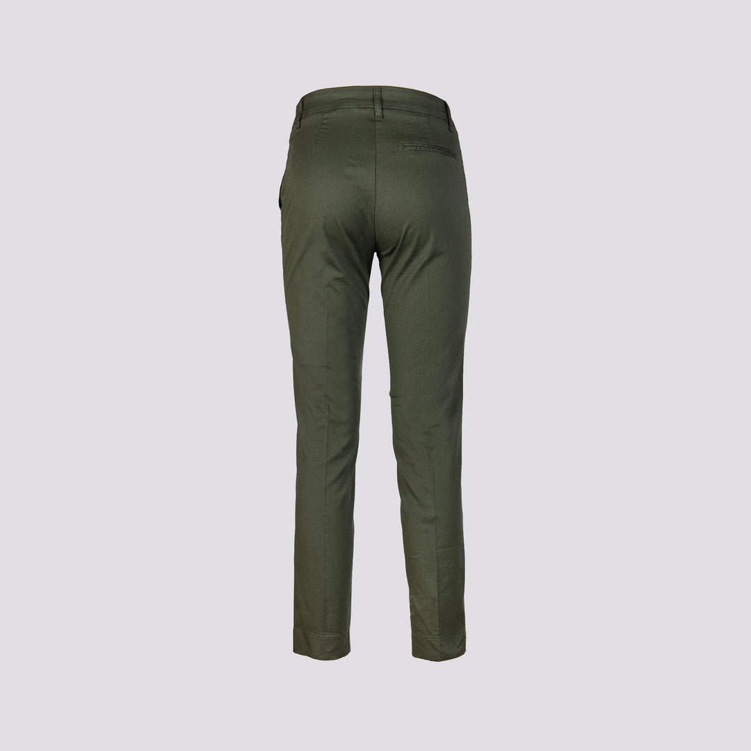PANTALONE A SIGARETTA IN COTONE