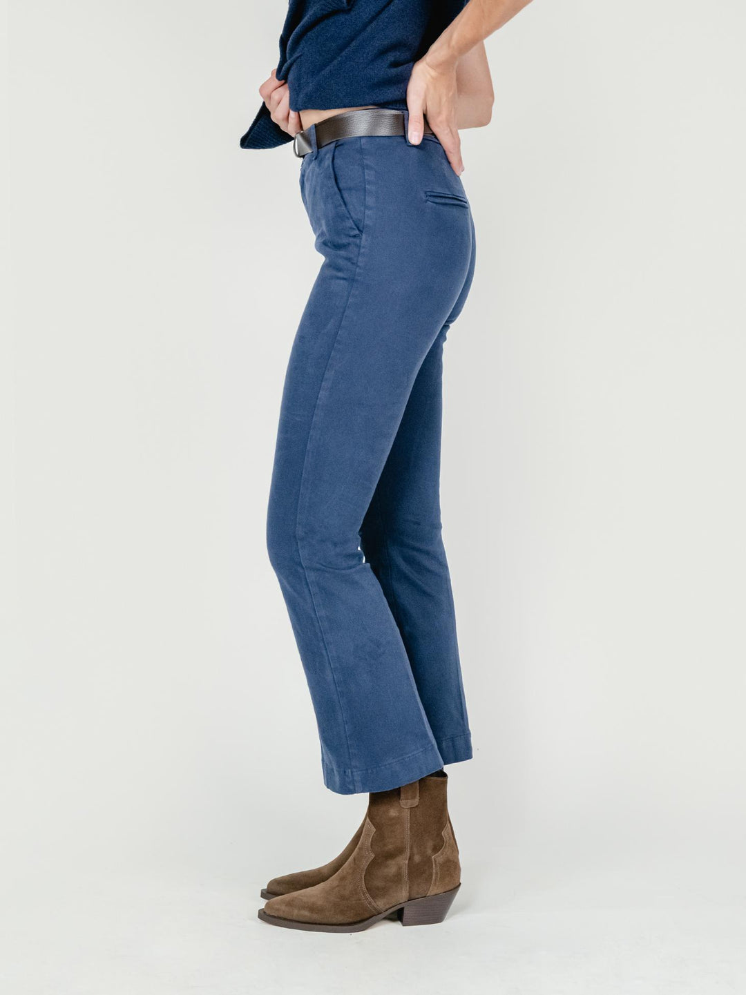 PANTALONE A TROMBETTA BLU