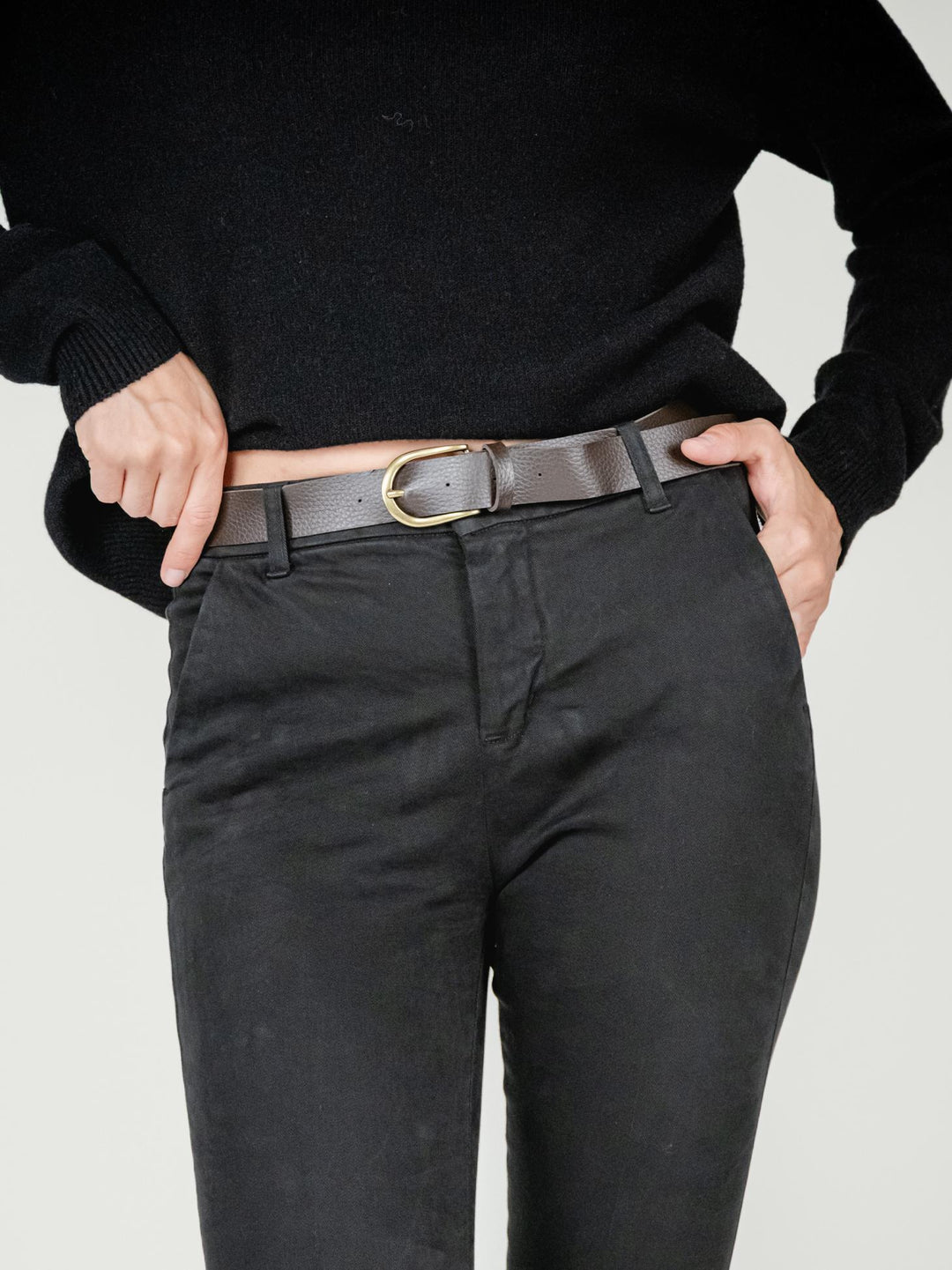 PANTALONE A TROMBETTA NERO