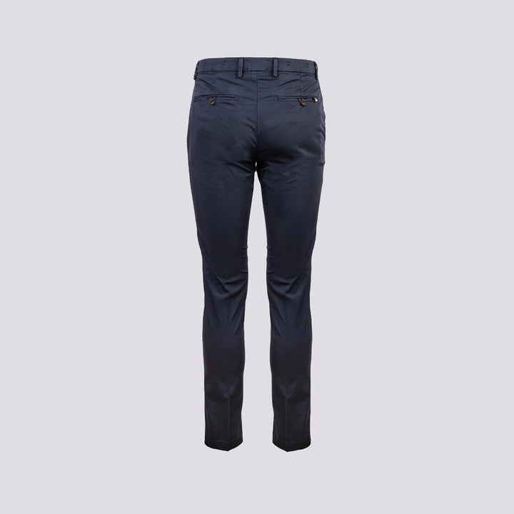 PANTALONE CHINOS IN COTONE COLOR BLU