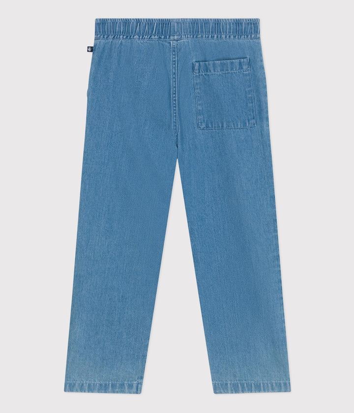 PANTALONE DRITTO IN DENIM LEGGERO BAMBINO