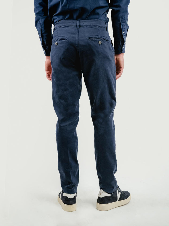 PANTALONE IN COTONE BLUETTE