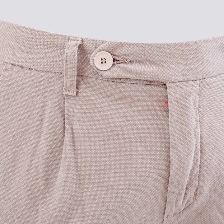 PANTALONE IN COTONE CON PENSE