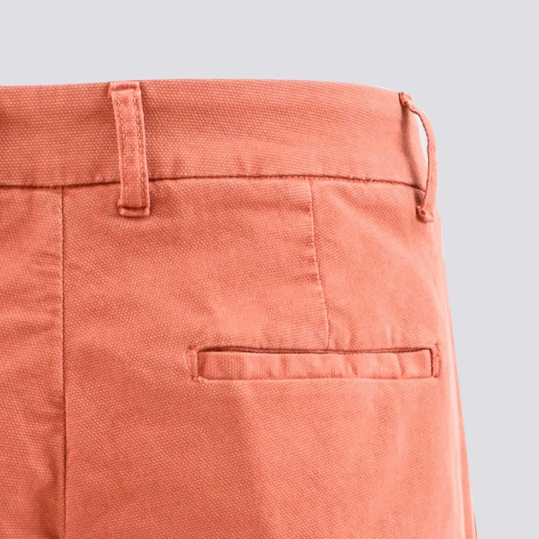 PANTALONE IN COTONE CON PENSE