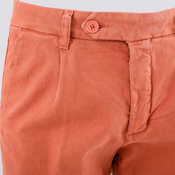 PANTALONE IN COTONE CON PENSE