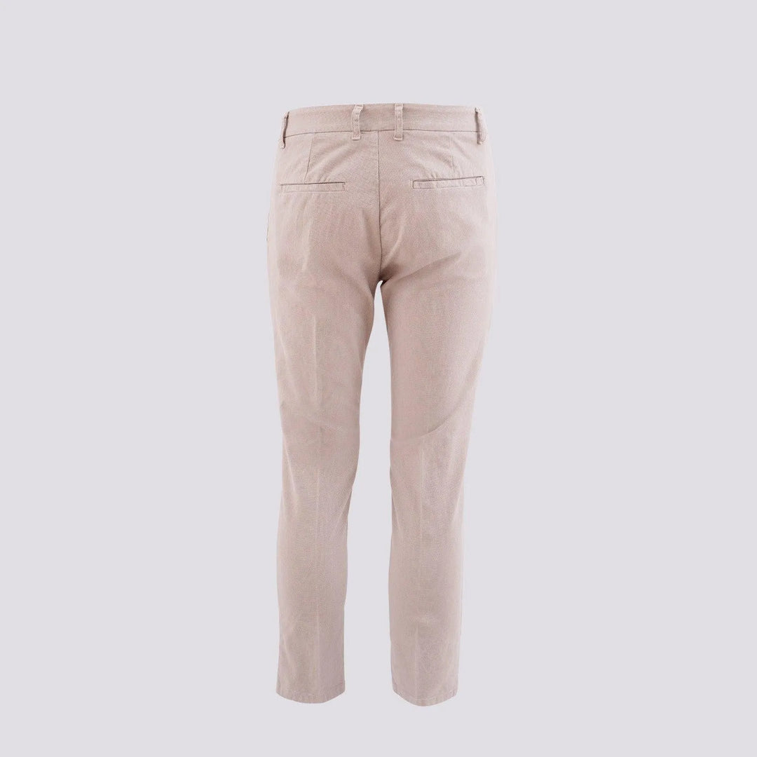 PANTALONE IN COTONE CON PENSE