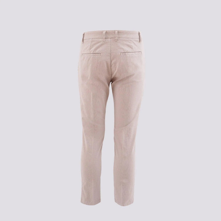 PANTALONE IN COTONE CON PENSE