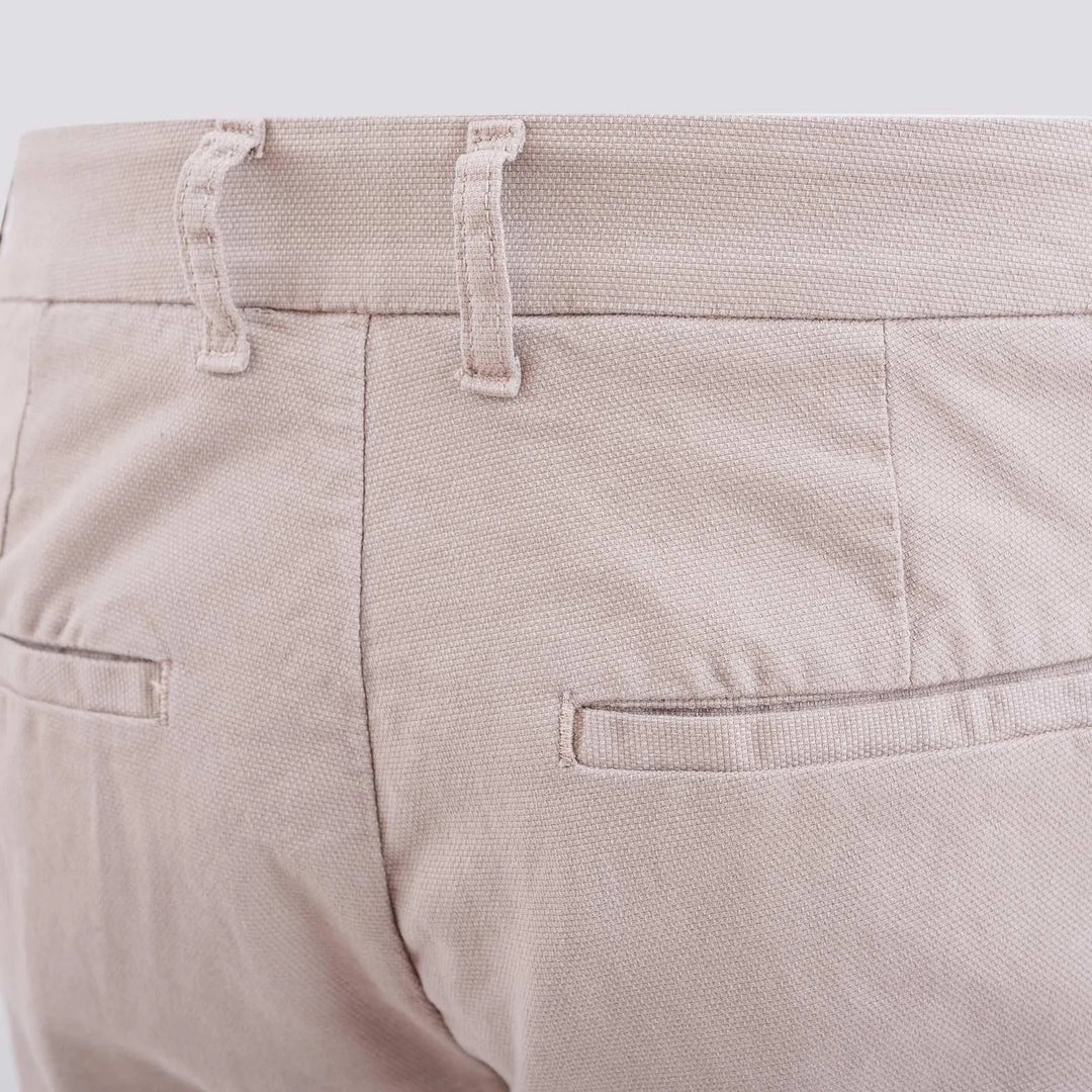 PANTALONE IN COTONE CON PENSE