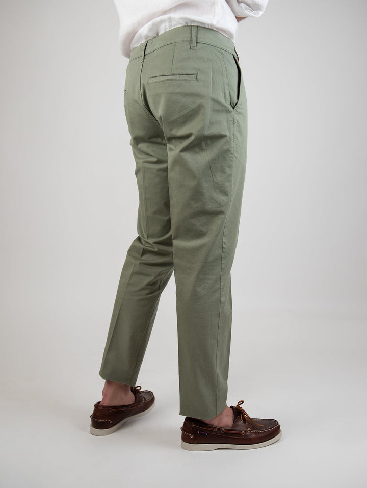 PANTALONE IN COTONE SLIM FIT