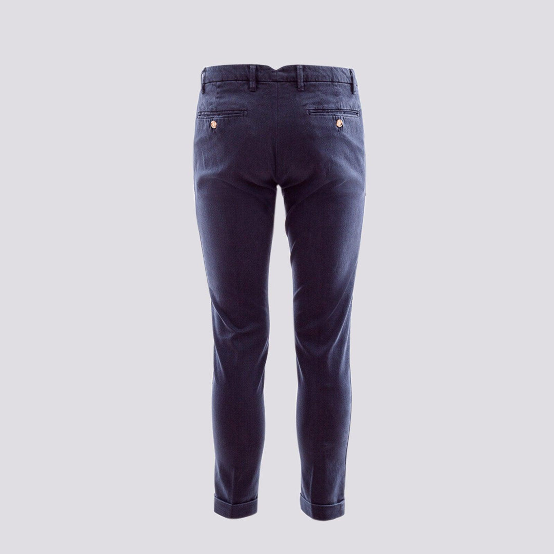 PANTALONE IN FANTASIA CON RISVOLTINO