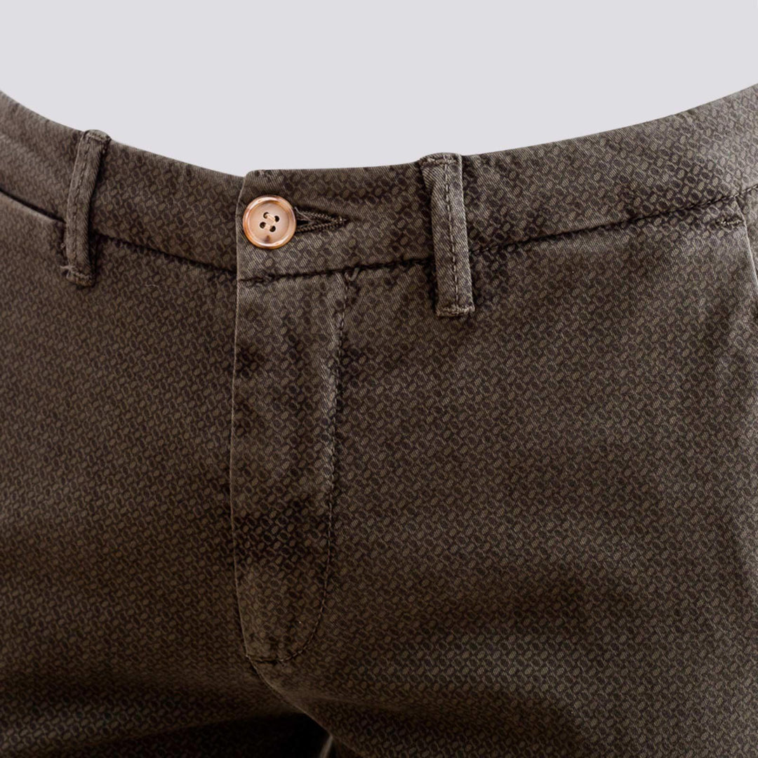 PANTALONE IN FANTASIA CON RISVOLTINO
