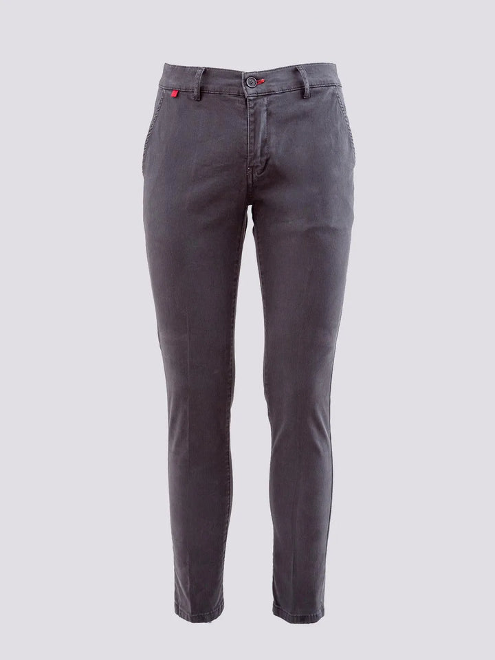 PANTALONE SLIM IN COTONE