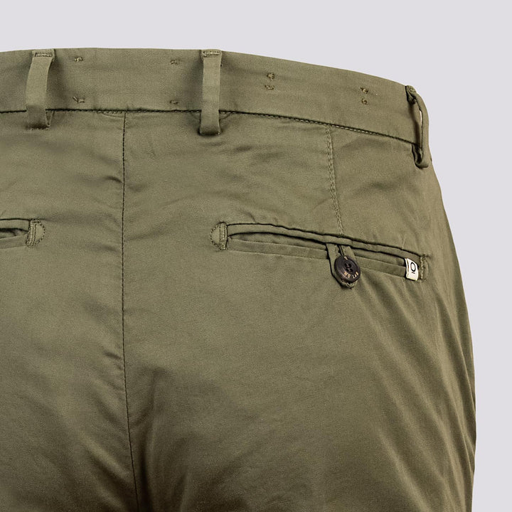 PANTALONE UNIFORM IN COTONE VERDE