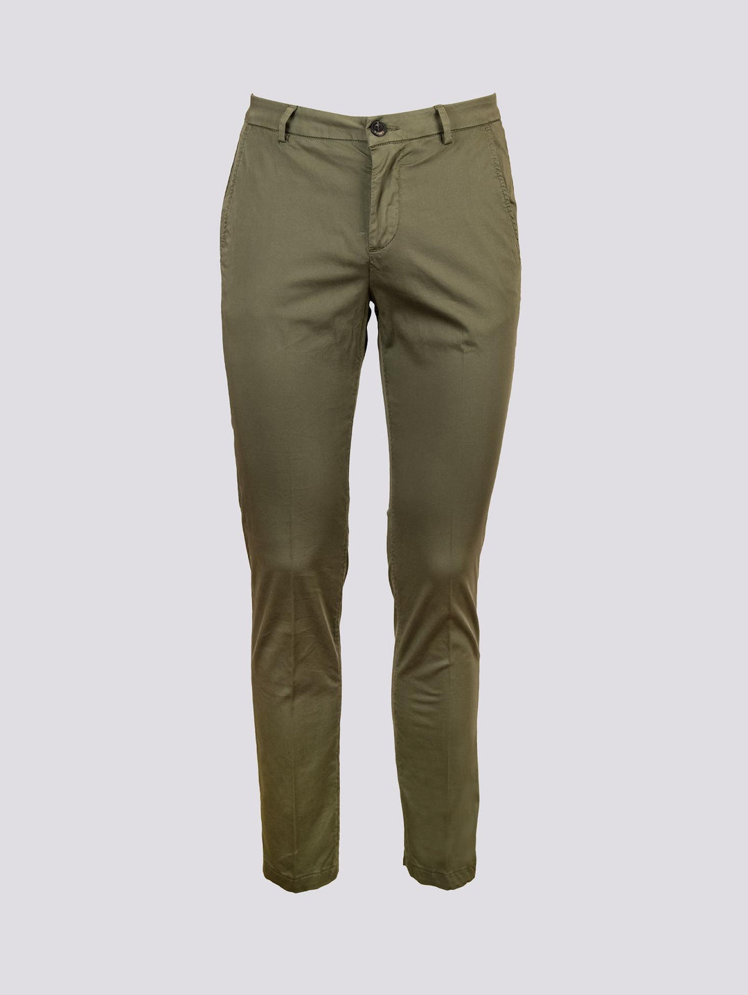 PANTALONE UNIFORM IN COTONE VERDE