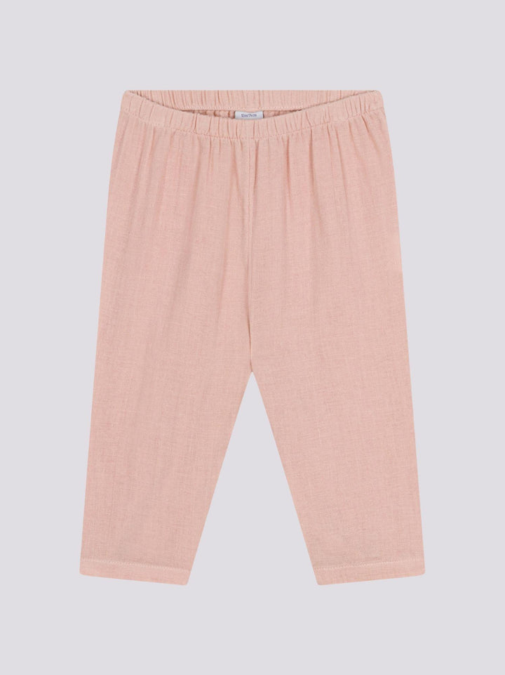 PANTALONI BEBÈ IN GARZA DI COTONE