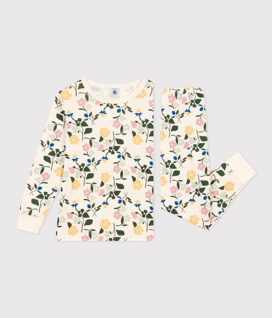 PIGIAMA BAMBINO FANTASIA FIORI IN COTONE