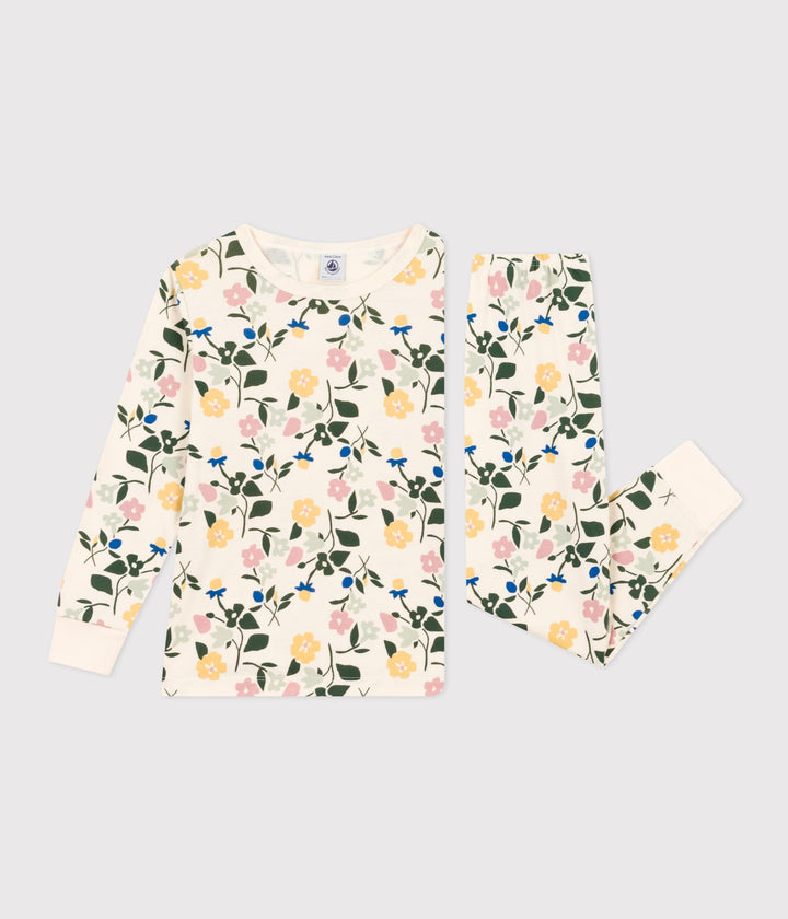 PIGIAMA BAMBINO FANTASIA FIORI IN COTONE