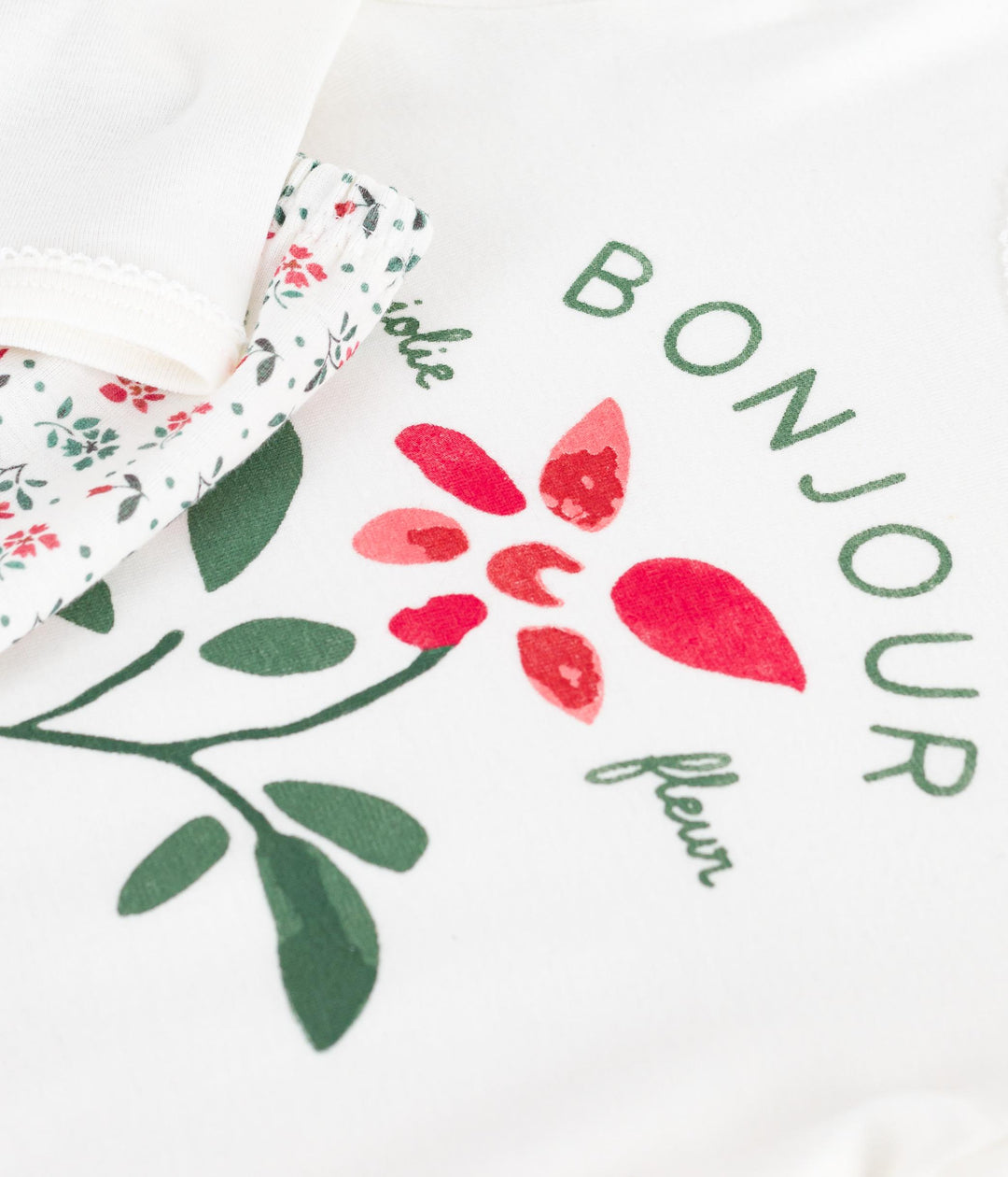 PIGIAMA CON STAMPA A FIORI BAMBINA