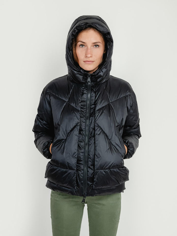 PIUMINO EUGENIE SHORT 2.0 NERO