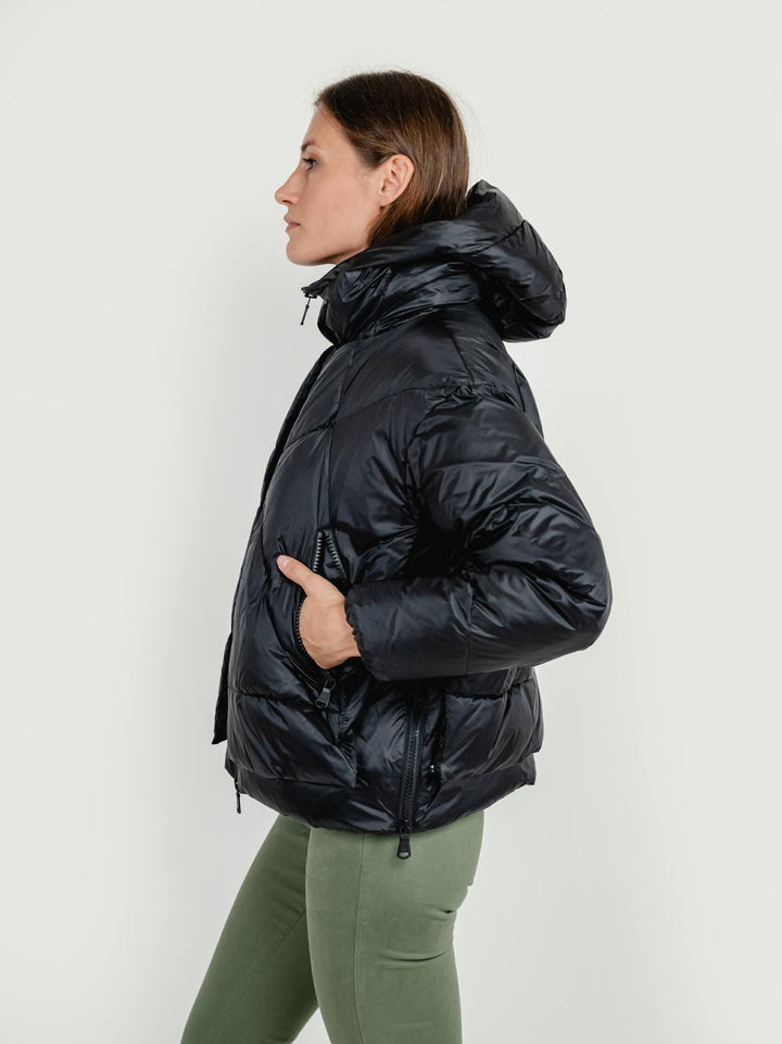 PIUMINO EUGENIE SHORT 2.0 NERO