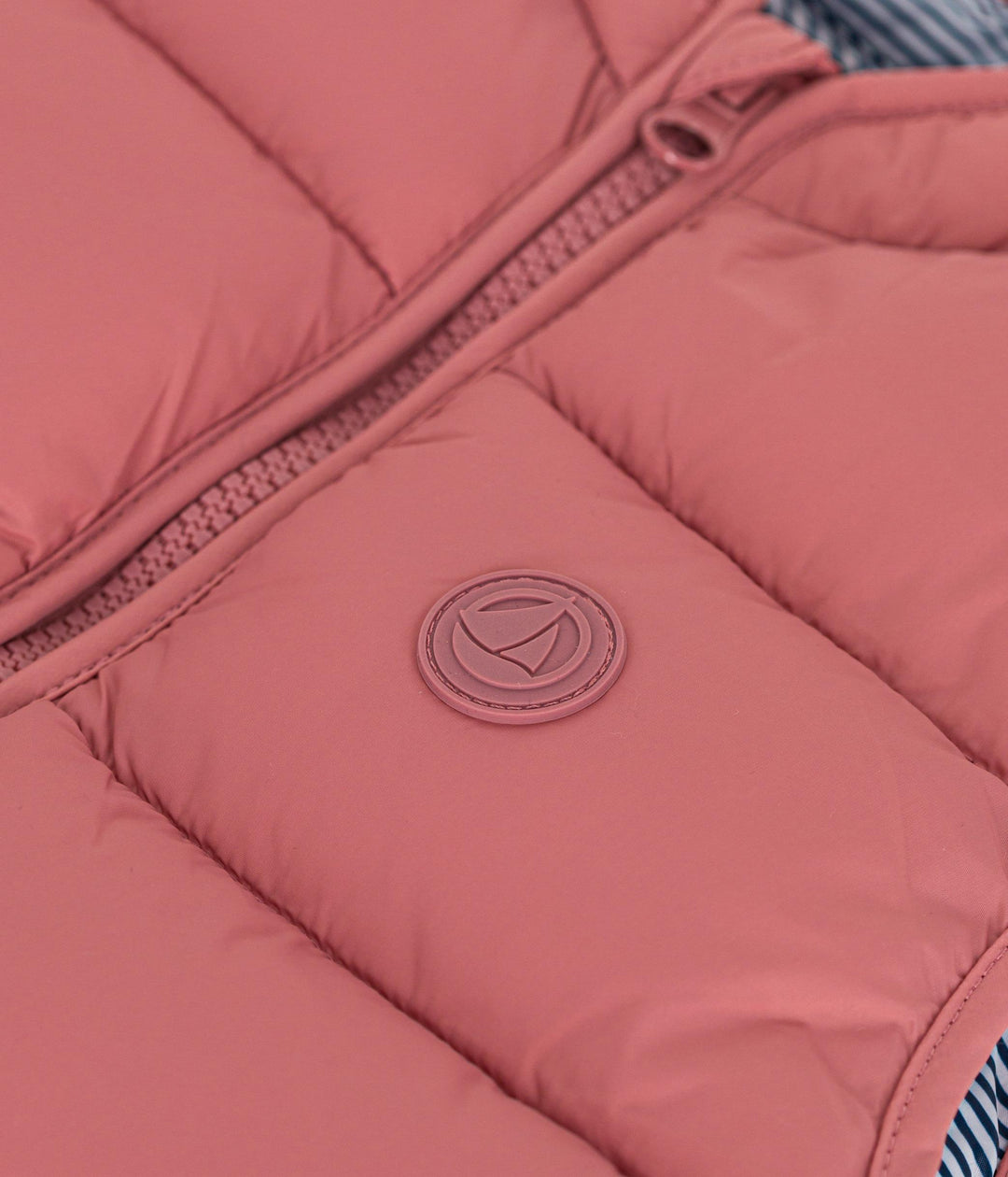 PIUMINO ROSA SENZA MANICHE BAMBINA