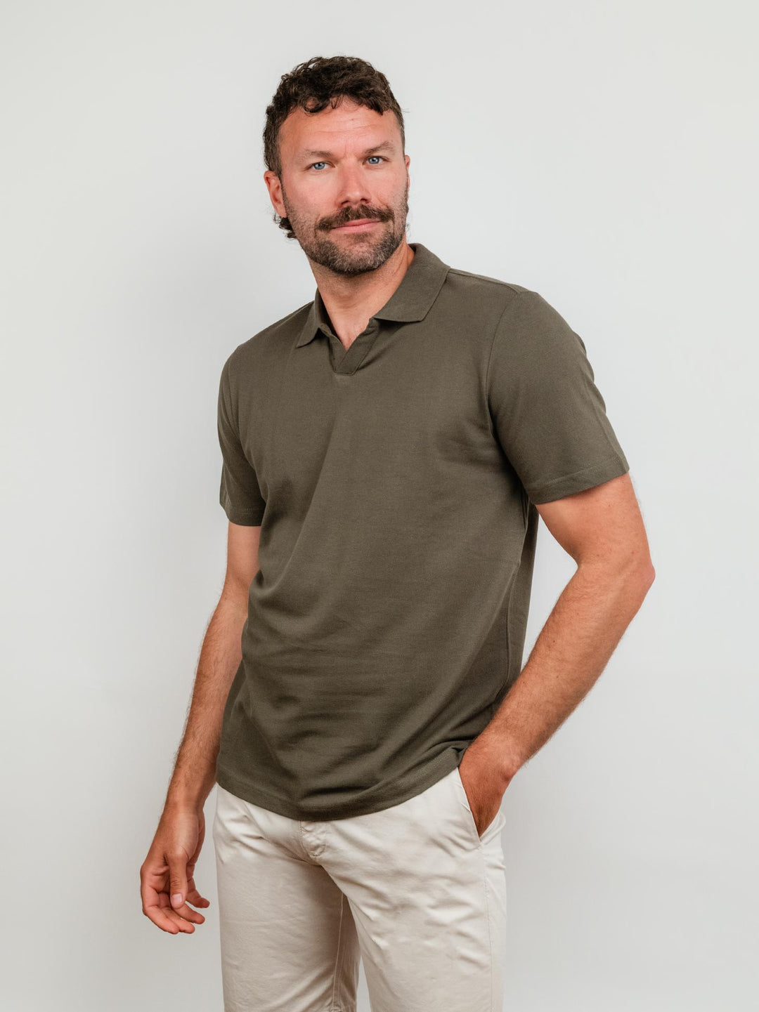 POLO DERBY IN COTONE PIQUET SOTTOBOSCO