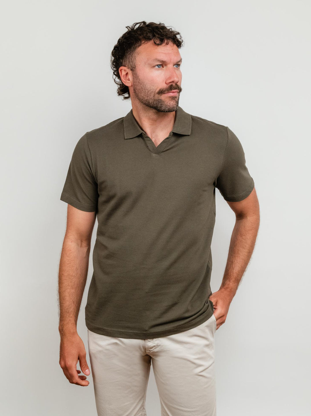 POLO DERBY IN COTONE PIQUET SOTTOBOSCO