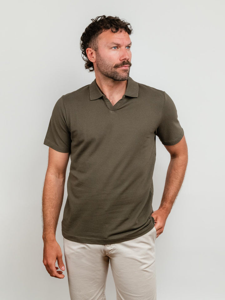 POLO DERBY IN COTONE PIQUET SOTTOBOSCO