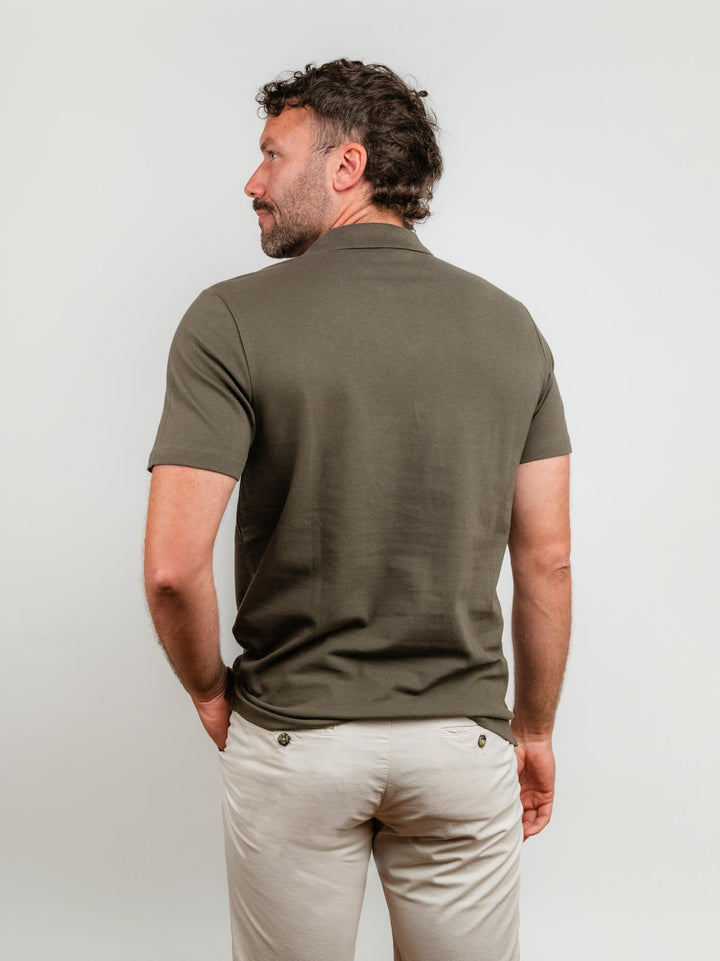 POLO DERBY IN COTONE PIQUET SOTTOBOSCO