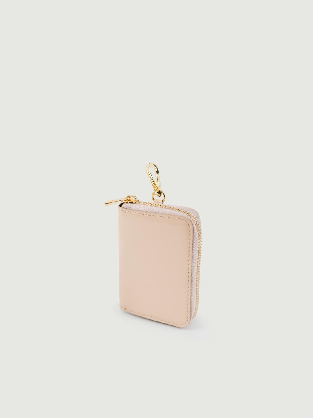 PORTAFOGLIO ALTER EGO BEIGE IN PELLE VERNICE
