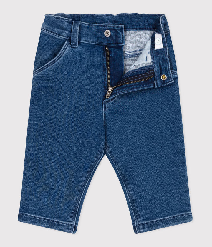 Pantaloni in denim ed elastan