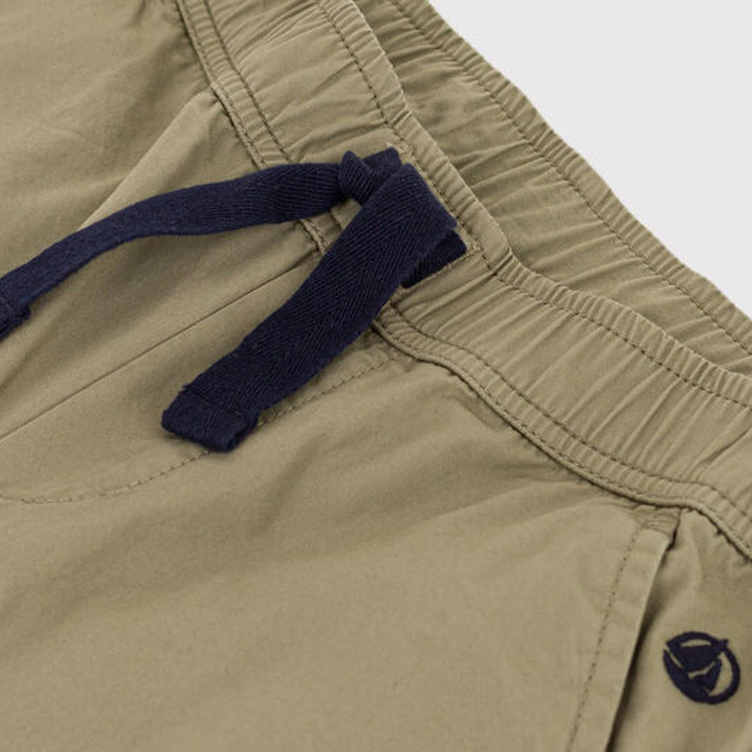 Pantaloni regular in serge di cotone bambino