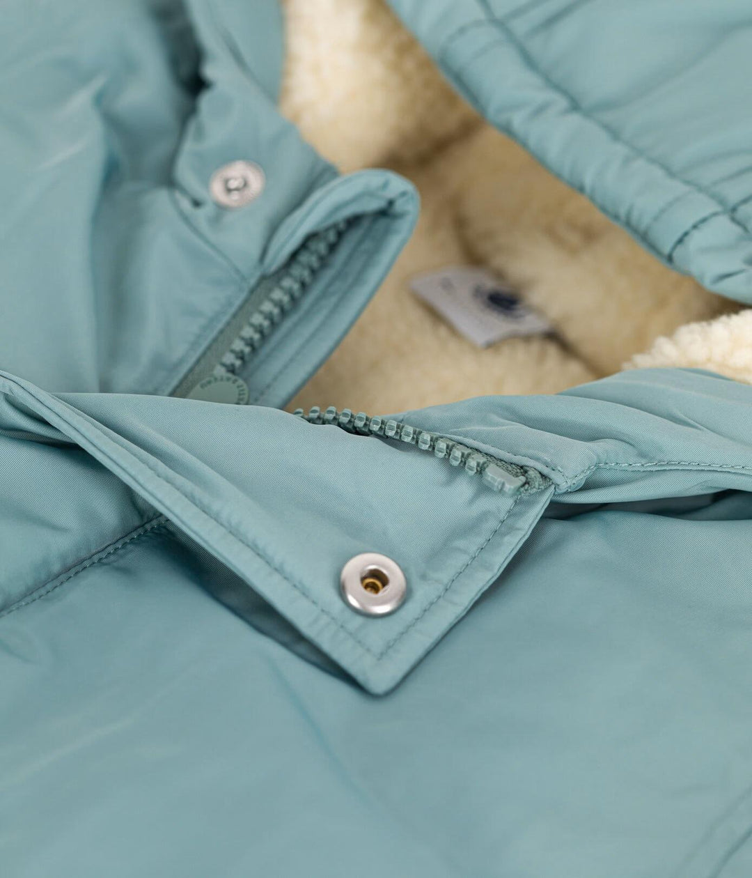 Parka verde in poliestere