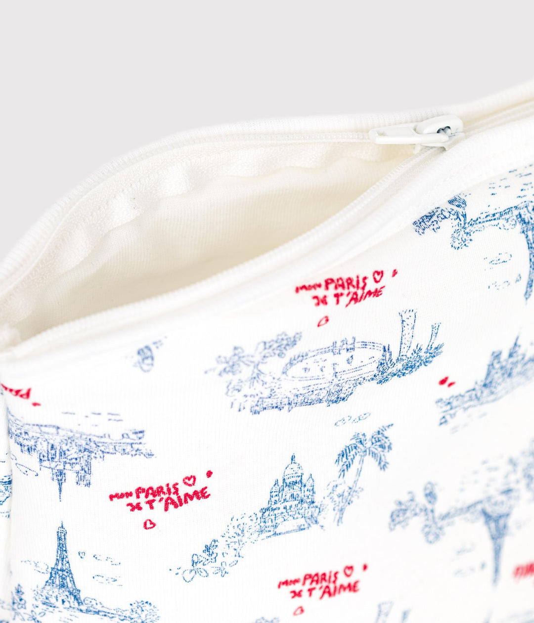 Pochette in cotone con motivi Parigi bebè