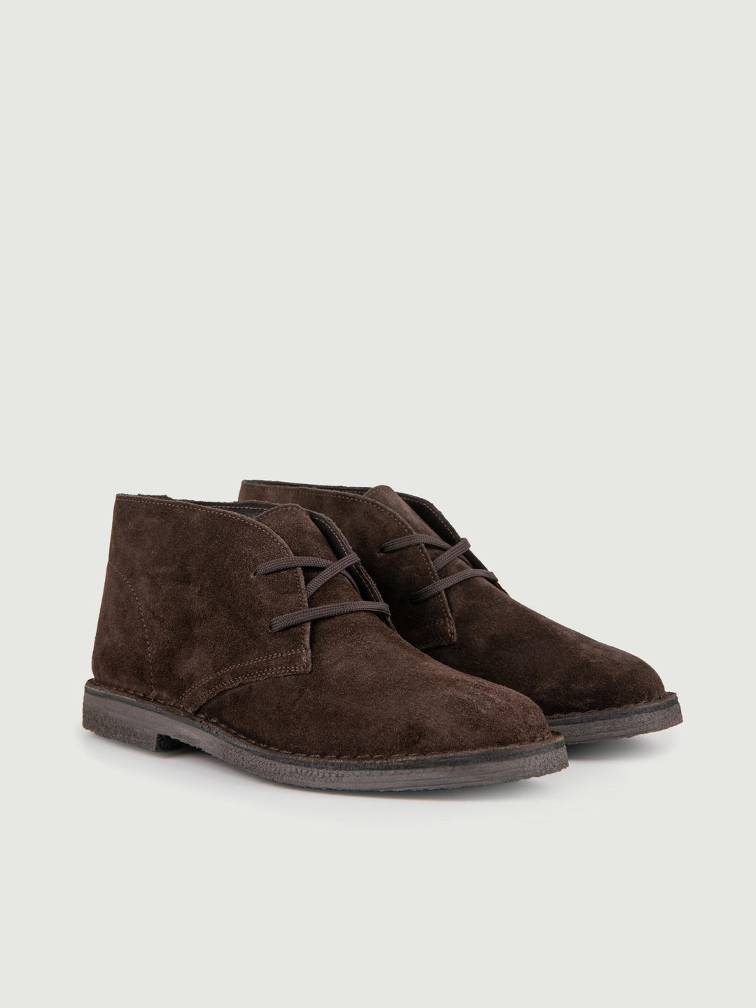 Polacchino Desert Boot TESTA MORO in camoscio