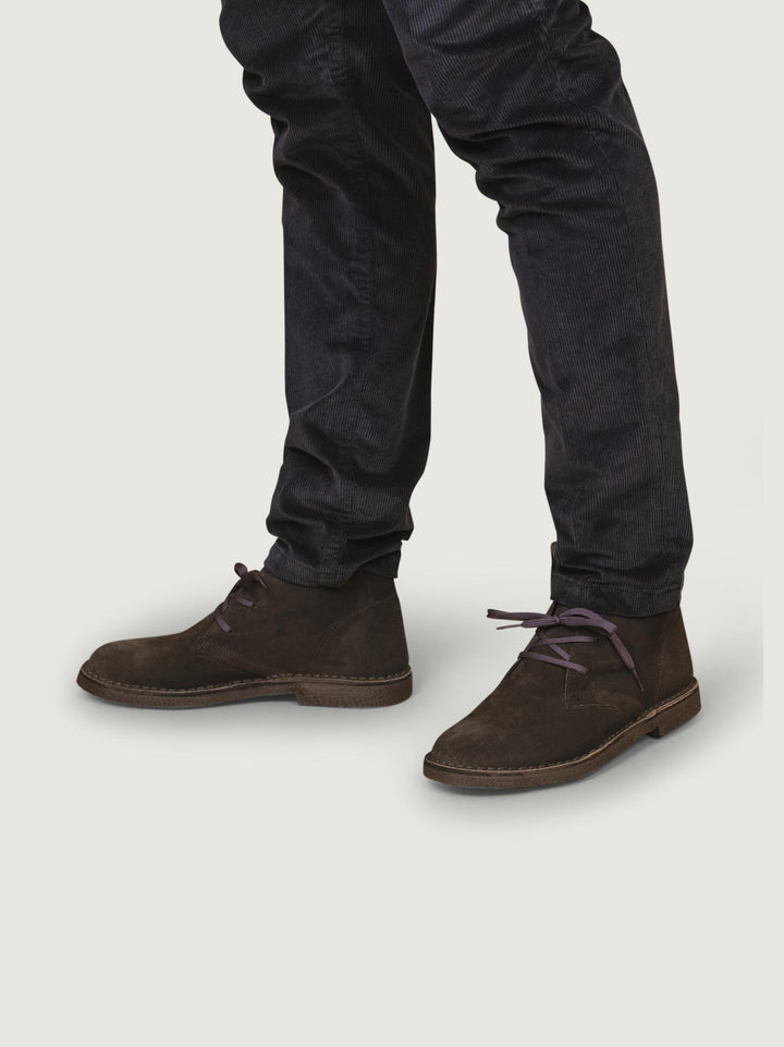 Polacchino Desert Boot grigio in camoscio