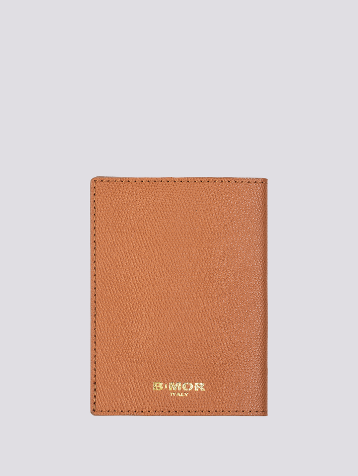 Porta passaporto in pelle cuoio Travel Buddy