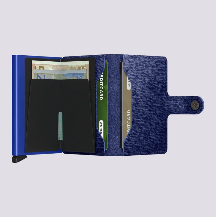 Portacarte Secrid Blu Cobalto