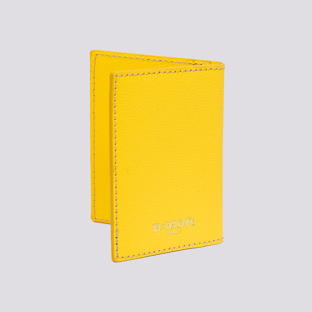 Portafoglio in pelle giallo Spender
