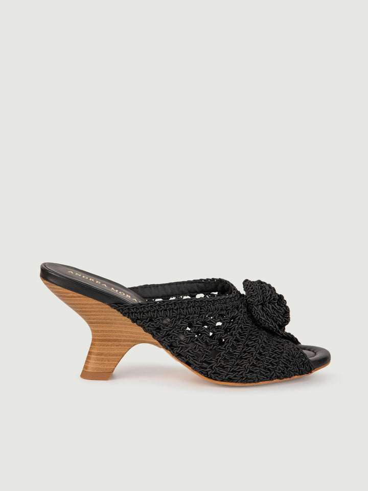 SABOT CON FASCIA UNCINETTO NERO