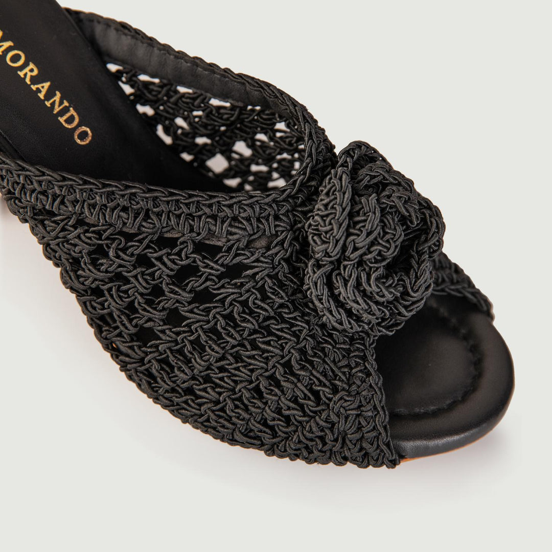 SABOT CON FASCIA UNCINETTO NERO