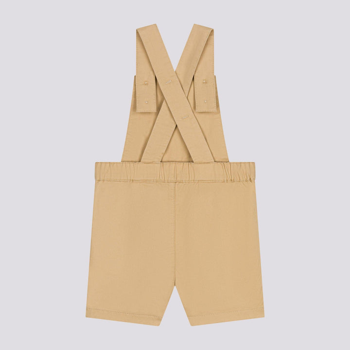 SALOPETTE CORTA IN SERGE BEIGE BEBÈ