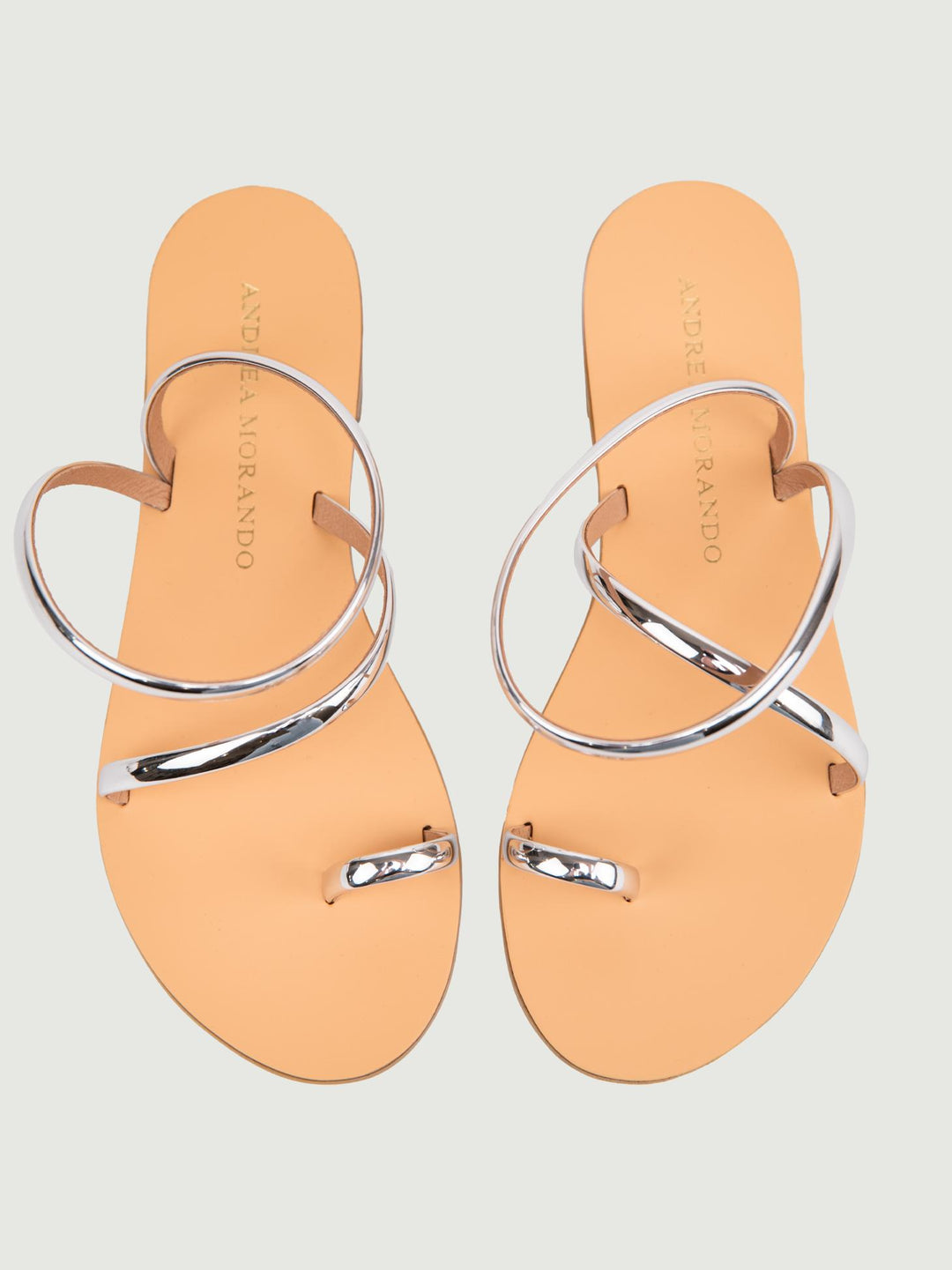 SANDALO BASSO INFRADITO ARGENTO