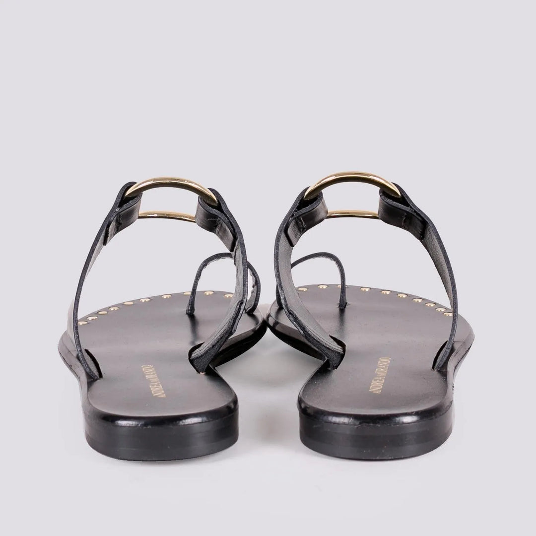 SANDALO CON APPLICAZIONE CERCHIO