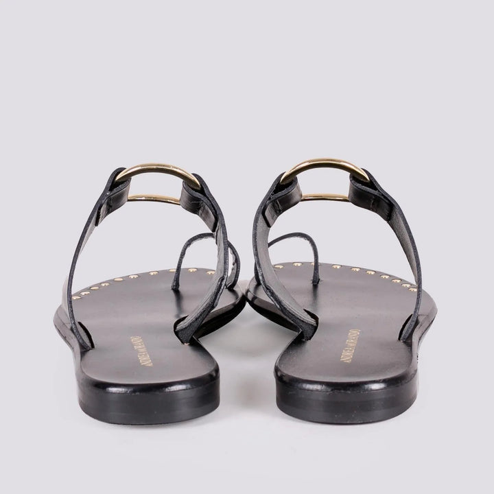 SANDALO CON APPLICAZIONE CERCHIO