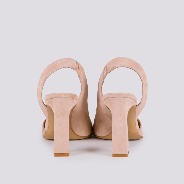 SANDALO CON TACCO E APERTURA LATERALE