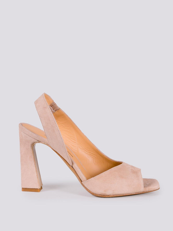 SANDALO CON TACCO E APERTURA LATERALE