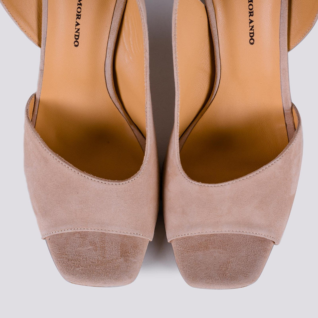 SANDALO CON TACCO E APERTURA LATERALE